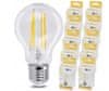 Anlux 10x LED žarnica E27 - 8W - 1120lm - topla bela