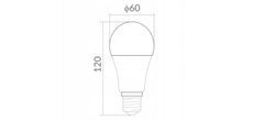 ECOLIGHT 10x LED žarnica E27 15W 1350lm nevtralna bela 4000K 20000h 230V