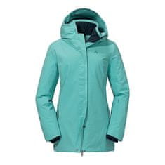 Schöffel Jakne uniwersalne turkizna L Wintermantel Insulated Shoredrive Parka