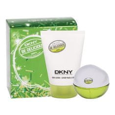 DKNY Be Delicious Set parfumska voda 30 ml + losjon za telo 100 ml za ženske