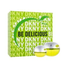 DKNY Be Delicious Set parfumska voda 100 ml + parfumska voda 30 ml za ženske