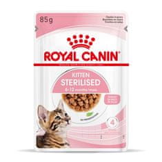 Royal Canin Royal Canin Sterilizirana Mačja Hrana z omako 12x85g - Zdravje in uravnotežena teža za sterilizirane mačke