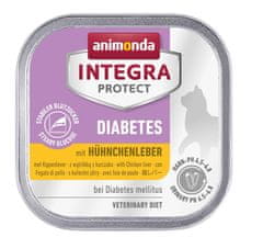 Animonda ANIMONDA Integra Protect Diabetes - mokra hrana za mačke s piščančjim jetrom, 100 g, brezglutenska, za uravnavanje glukoze