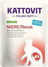 Kattovit KATTOVIT Feline Diet Niere/Renal - mokra hrana za mačke - 12 x 85 g - zaščita ledvic za odrasle mačke