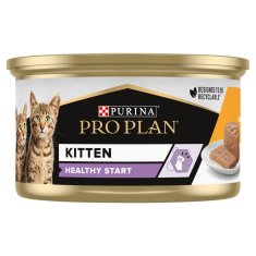 slomart PURINA Pro Plan mladostniki, zdravi začetek z okusom piščanca - mokra hrana za mačke, 85 g