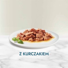 slomart PURINA Gourmet Perle s piščancem - mokra hrana za mačke, 85g, primerna za odrasle mačke vseh pasem