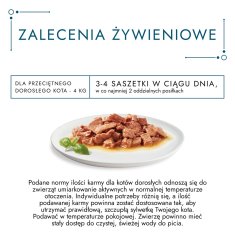 slomart Gourmet Perle mini fileti v omaki za mačke, govedina in piščanec, 4x85g, mokra hrana za odrasle mačke