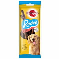 Pedigree Pedigree Rodeo univerzalni goveji priboljški za pse, 70 g - žvečljivi, dentalni in obogateni z vitamini