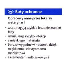 Trixie Trixie črne nogavice za pse - velikost L, 2 kosi, primerne za velike pasme, zunanja uporaba