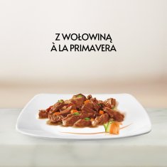 slomart GOURMET A la Carte mokra hrana za mačke - piletina, trska, goveje meso in riba - 4 x 85 g - zdrava izbira za odrasle mačke