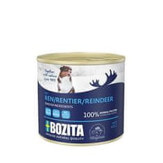 Bozita Bozita Reindeer Paté za odrasle pse, brez žit, 625 g - vlažna hrana z vitamini za vse pasme psov