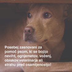 DogBarKode Mehki pasji priboljški za sprostitev in lajšanje stresa, okus raca, organske aktivne sestavine, beljakovinska podpora za pse, idealno za nevihte, ognjemete, stresne situacije, CalmingChew