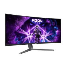 AOC Agon Pro AG346UCD gaming monitor, ukrivljen, 86,4 cm (34"), UWQHD, QD-OLED, 1800R, 175 Hz