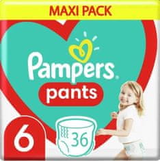 Pampers Pants hlačne plenice, Velikost 6, 15+ kg, 36 kosov