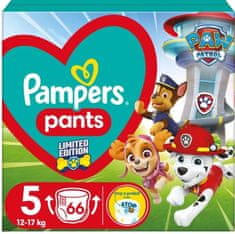 Active Baby Pants Paw Patrol hlačne plenice, velikost 5 (12-17 kg), 66 plenic