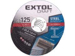 Extol Craft Rezalne plošče za kovine, 5ks, O 125x1,6x22,2mm