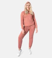 LEAFLETIC Ženski Komplet Krajša Jopa in Jogger Modal Spandex - Komplet Top in Hlače, L