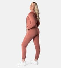 LEAFLETIC Ženski Komplet Krajša Jopa in Jogger Modal Spandex - Komplet Top in Hlače, L