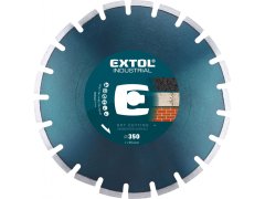 Extol Industrial Diamantna rezalna plošča segmentno na ASFALT, suho rezanje, O 350x25,4x3,2mm