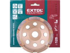 Extol Industrial Diamantno rezilo abrazivno enovrstično, O 125x22,2mm