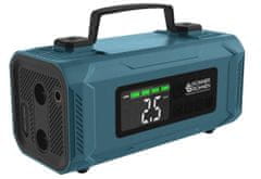 Könner & Söhnen Könner&Söhnen JSP-2000 - prenosni zagon z razpršilnikom in LED svetilko, Lithium-Ion baterija, 200 A, črn in teal