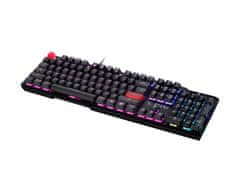 MSI MSI Vigor GK41 Dusk LR US igrišče tipkovnica USB QWERTY angleška barva črna z RGB osvetlitvijo