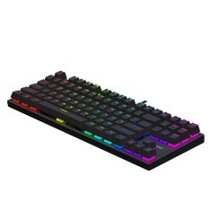 SAVIO Savio Tempest x2 RGB mehanična tipkovnica, Outemu BLUE, črna, USB, QWERTY, 24h dostava