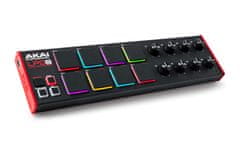 Akai AKAI LPD 8 MKII - Mini USB/MIDI Kontroler s 8 podlatisci, RGB osvetlitvijo in 8 gumbi za kreativno muziciranje