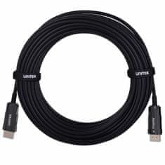 Unitek UNITEK HDMI Kabel 2.0 4K 60HZ AOC, dolžina 15m, črn, maksimalna ločljivost 4096 x 3112 pikslov