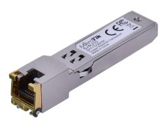 Mikrotik Mikrotik S+RJ10 SFP+ omrežni transceiver modul 10000 Mbit/s, 200 m, kovinska barva, 1 kos