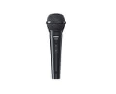 Shure Šum SV200 dinamični mikrofon za karaoke, črn, z XLR izhodom in unidirekcijsko kardioidno usmerjenostjo