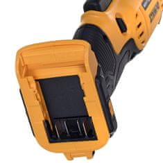 DeWalt Električni kladivni vijak DeWALT DCD740NT-XJ, 2000 RPM, brezključni sistem, 1,3 kg, črn in rumen, zmogljiv 360 W