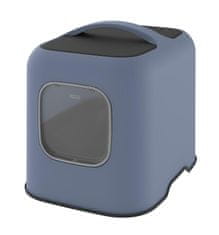 Rotho ROTHO Biala Blue - Litter Box za mačke, modra, vključuje lopatico, plastika, dimenzije 443x395x510 mm, hitro pošiljanje