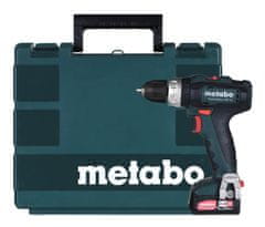 Metabo Akumulatorska kladivna vrtalna METABO POWERMAXX SB 12, 12V, 2 brzini, LED lučka, max moment 40 N⋅m, zložljiva torba