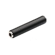 slomart SSQ HA3 Adapter 6.3mm Jack Mono - Ženski priključek, črna barva, hitra dostava do 24 ur