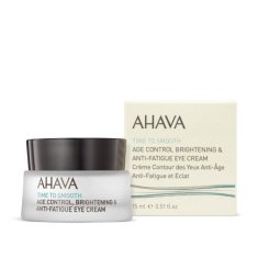 AHAVA Time To Smooth Age Control, Brightening & Anti-Fatigue Eye Cream krema za oči proti gubam 15 ml za ženske