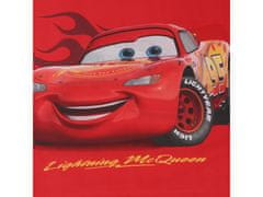 Disney Avtomobili - Lightning McQueen rdeča otroška posteljnina, za dečka, zadrga, bombaž 140x200cm OEKO-TEX
