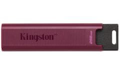 Kingston Kingston DataTraveler 256GB Max USB 3.2 Gen 2 - Visoka hitrost, rdeča barva, zanesljiv in kompakten prenosni pomnilnik