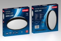 ActiveJet Aktivna LED stropna svetilka Activejet AJE-AIDA, 24W, 2580 lm, nevtralna bela, krogla, notranja uporaba, črna/bela