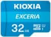 KIOXIA Kioxia Exceria 32 GB MicroSDHC Class 10 UHS-I kartica - vodoodporna, odporna na udarce, z adaptrom SD