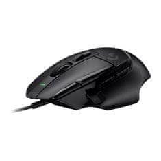 Logitech Logitech G G502 X Gaming miška za igre, črna, 25600 DPI, 13 programabilnih gumbov, ergonomična oblika, USB Type-A