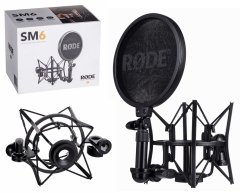 Rode RØDE SM6 mikrofon del/ustrezni dodatek za K2, NT serijo in Procaster, črna barva, 682 g