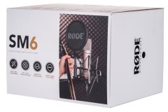 Rode RØDE SM6 mikrofon del/ustrezni dodatek za K2, NT serijo in Procaster, črna barva, 682 g