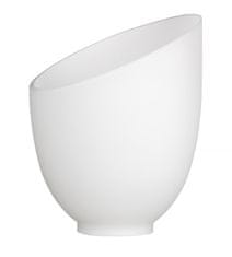 ActiveJet Lampshade Activejet BENITA, bela steklena senčna luč, dimenzije 26x12x12,5 cm, primerna za dnevno sobo in pisarno