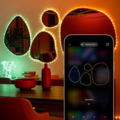 Twinkly Twinkly Dots Črna - LED Garland s 60 diodami, nadzorom z glasom in Apple HomeKit, Google Assistant ter Amazon Alexo