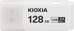 KIOXIA Kioxia TransMemory U301 USB ključek 128 GB, USB Type-A 3.2 Gen 1, bel, za Windows in macOS, prenosljiv in kompakten