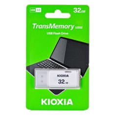 KIOXIA Kioxia TransMemory U202 USB ključek 32 GB USB Type-A 2.0, bel, kompaktna oblika, idealen za prenos podatkov