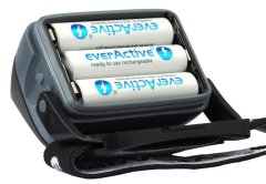 everActive Svetilka everActive HL-150, bela/rdeča, IPX4, 150 lm, napajana z 3 x AAA, idealna za zunanje aktivnosti