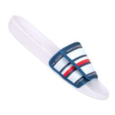 Tommy Hilfiger Japanke čevlji za v vodo bela 35 EU Maxi Velcro Pool Slide