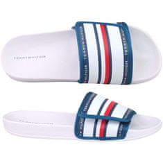 Tommy Hilfiger Japanke čevlji za v vodo bela 35 EU Maxi Velcro Pool Slide